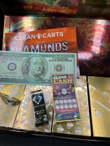 clean carts 2g disposable gold casino edition