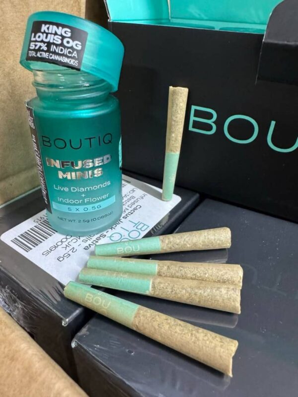 Boutiq Infused Mini Prerolls .5G | 5Pack