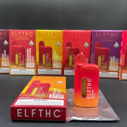 elfthc 500mg disposable vape