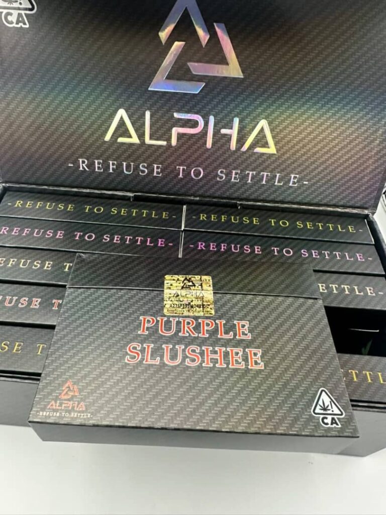 alpha 2g live resin disposable