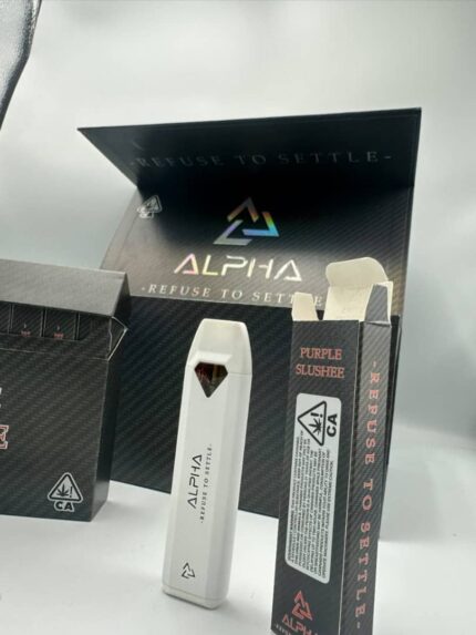 alpha 2g live resin disposable
