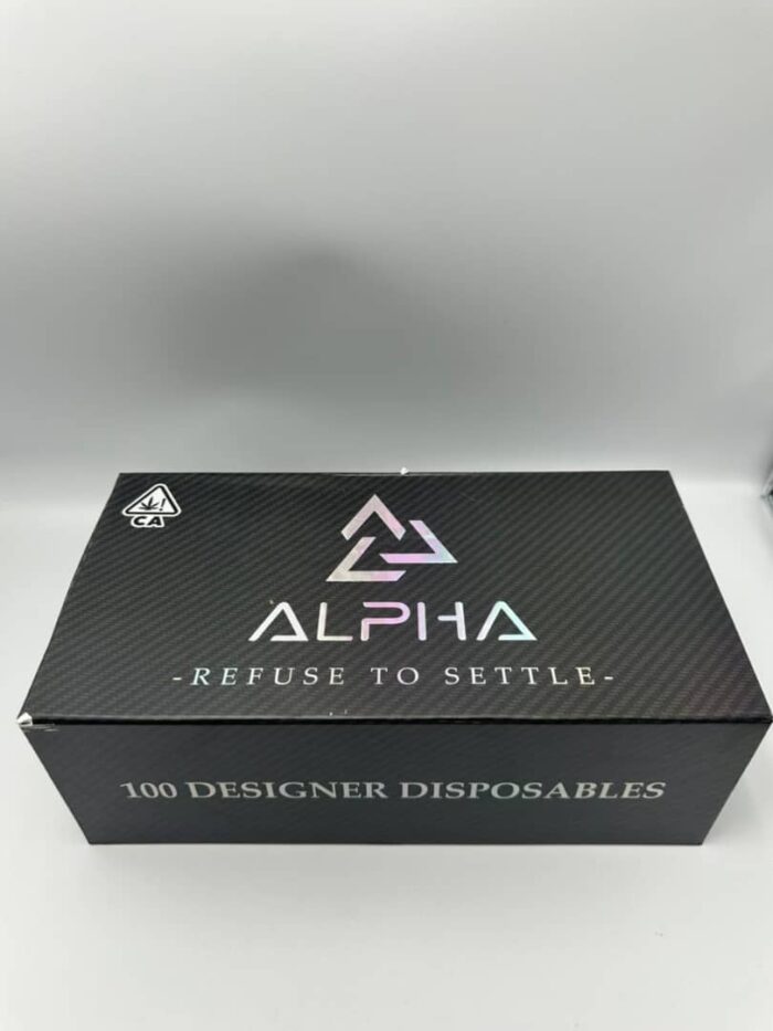alpha 2g live resin disposable